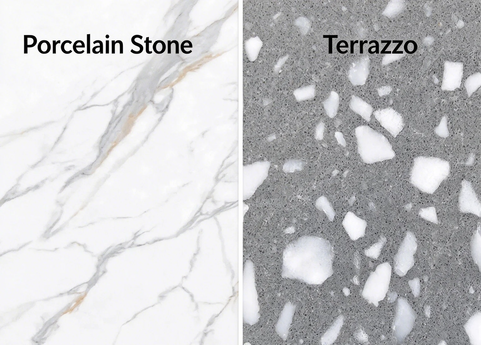 Terrazo vs. Porcelana: ¿Cuál es mejor para suelos comerciales?