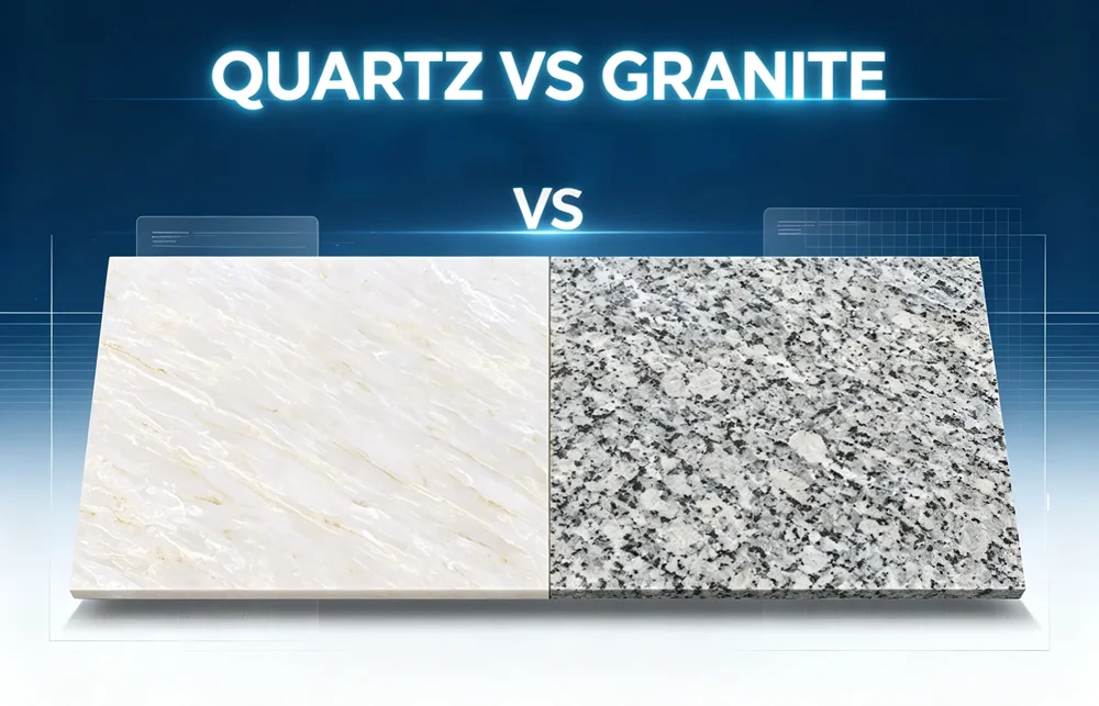 Cuarzo vs. Granito: ¿Qué piedra es mejor para su proyecto?