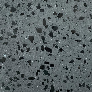 High Quality Shadow Black Terrazzo Tiles Supplier-WT222