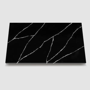 solid color quartz countertops-WG419 Nero Marquina