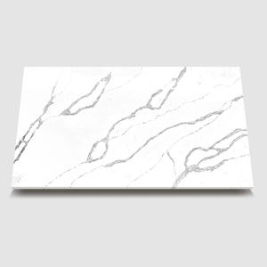 WG533 Arnage White quartz stone tile