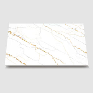 WG594 Lined-Ink Gold quartz stone